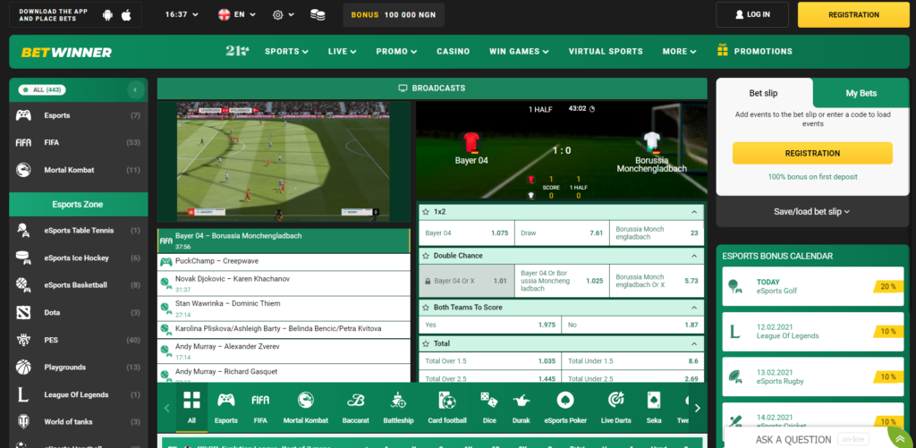 Free Registration at Betwinner Your Gateway to Online Betting